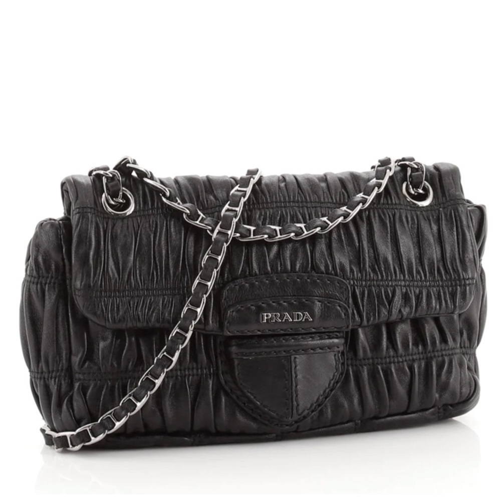Prada Nappa Gaufre Chain